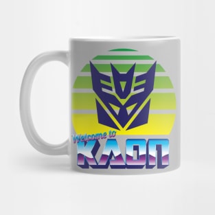 Transformers Welcome to Kaon Mug